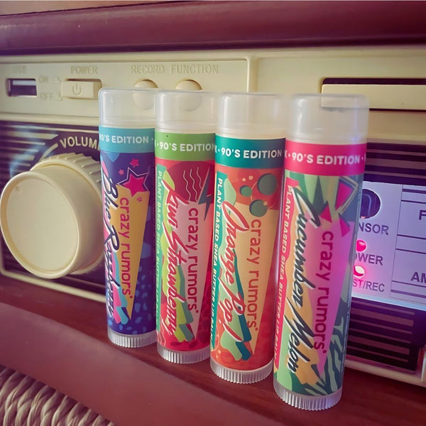Throwback: 90's Mix - 4 Pack Lip Balm Set
