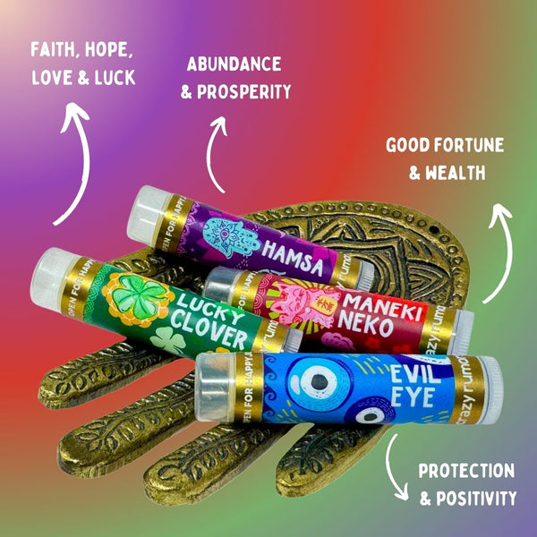 Happy Juju  - Lucky Charms Mix 4 pack Lip Balm Set
