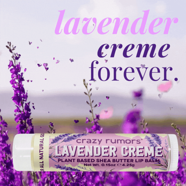 Lavender Creme Lip Balm – Crazy Rumors