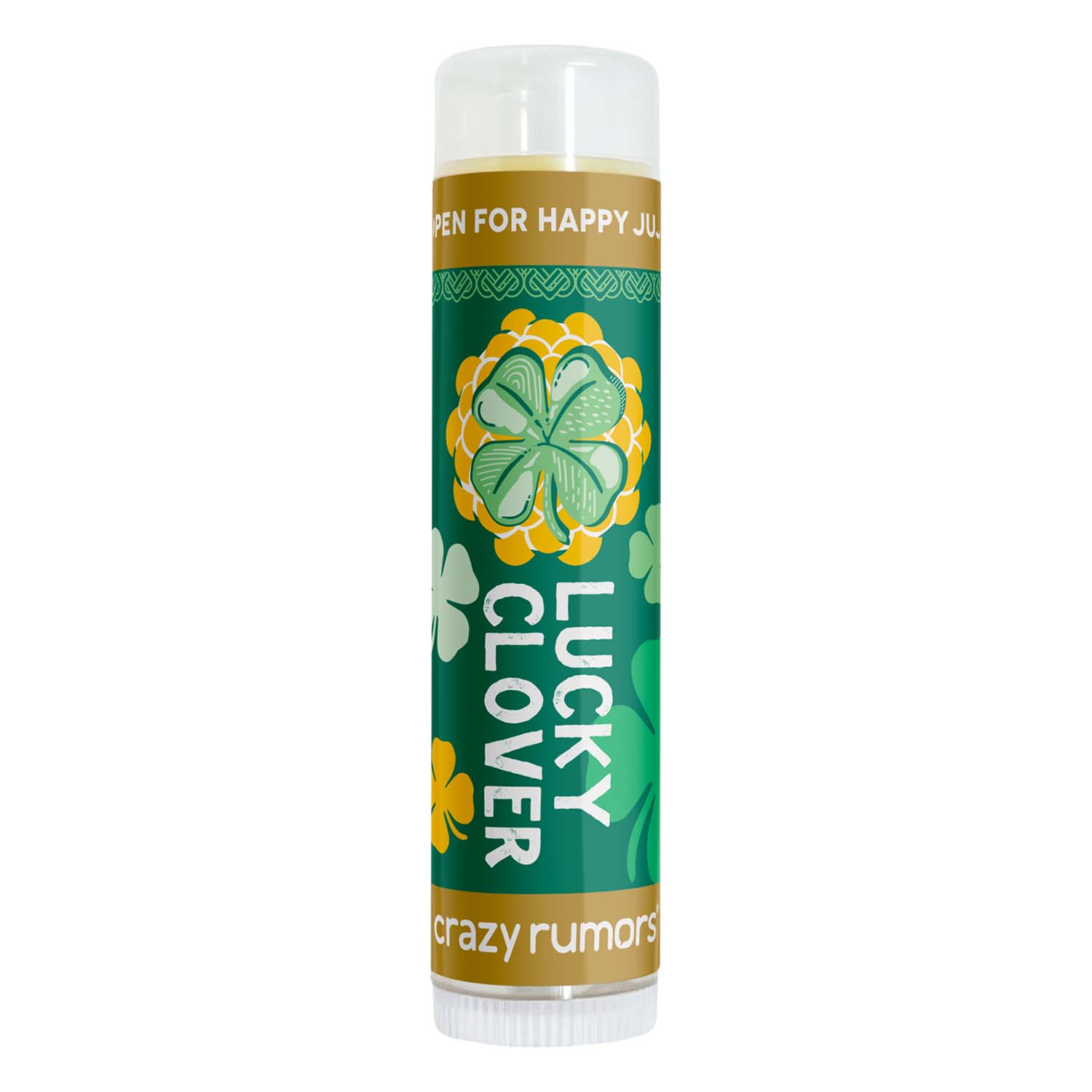 Lucky Clover Lip Balm: Happy Juju – Crazy Rumors