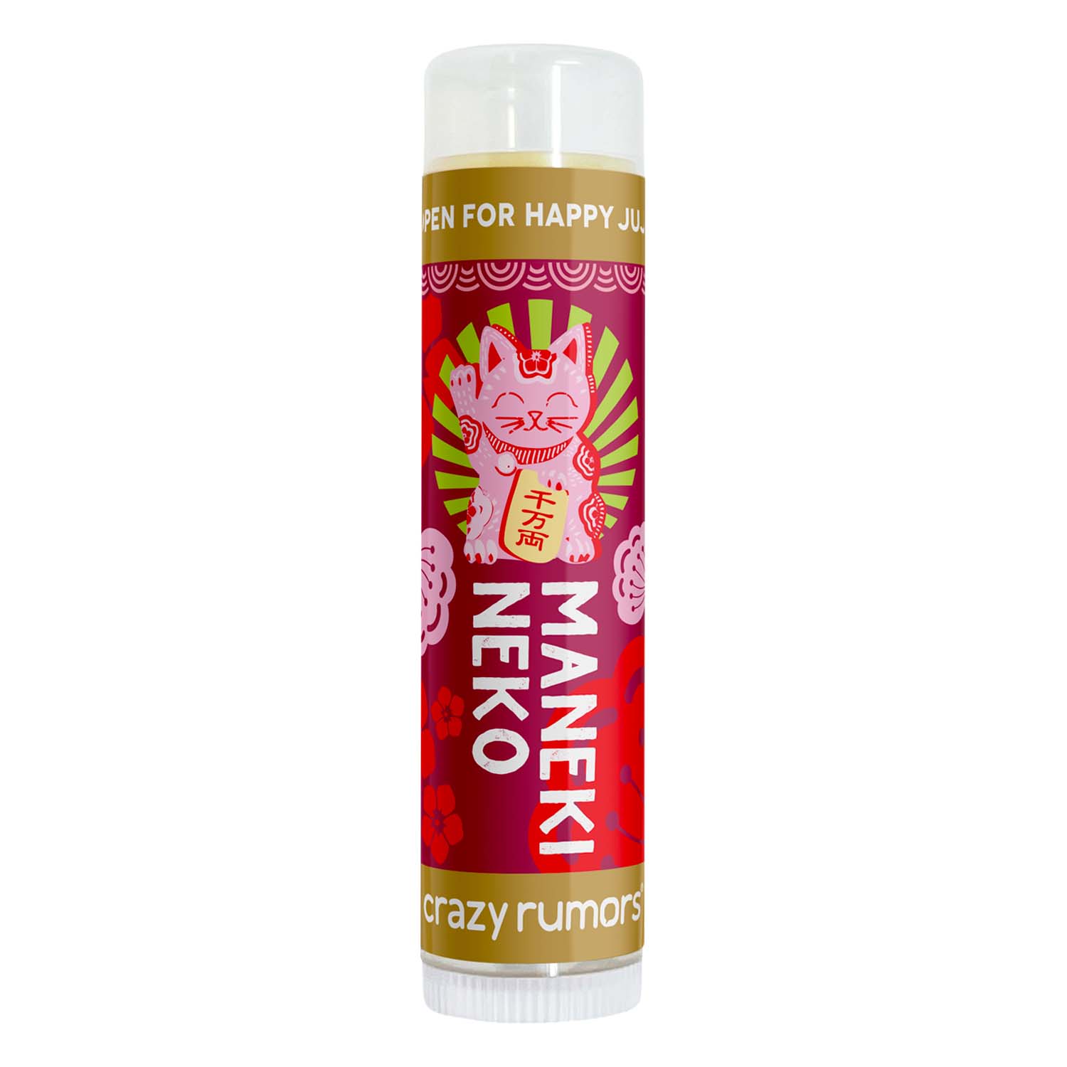 Maneki Neko Lip Balm: Happy Juju – Crazy Rumors