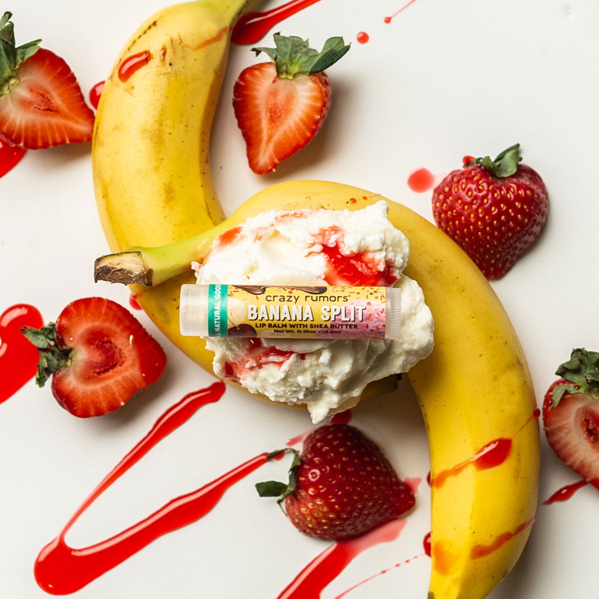 Banana Split Lip Balm – Crazy Rumors