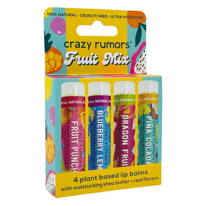 Fruit Mix - 4 Pack Lip Balm Set – Crazy Rumors