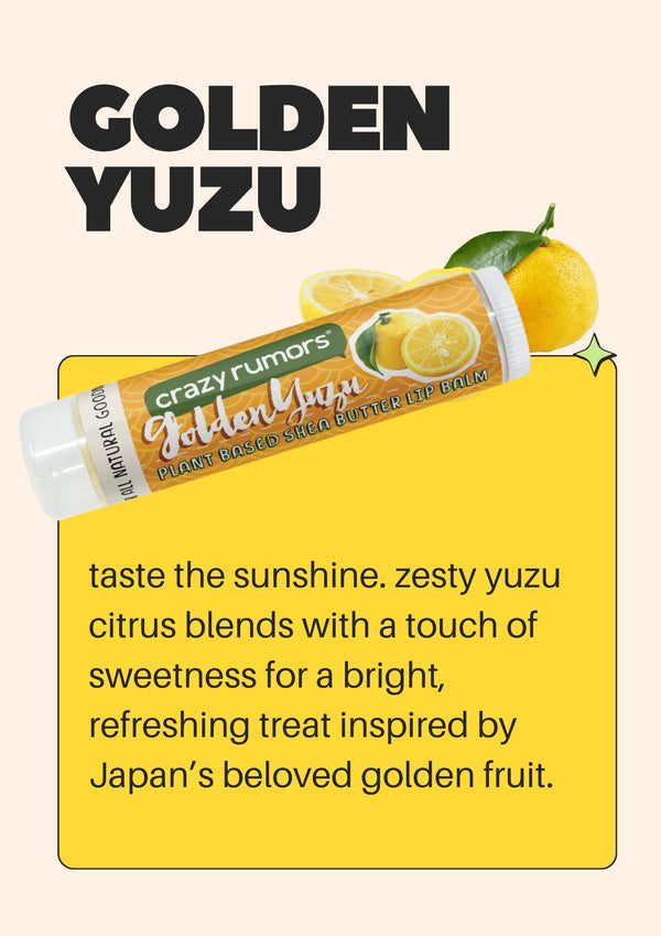 Golden Yuzu Lip Balm