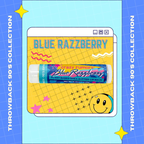 Blue Razzberry Lip Balm: Throwback 90's