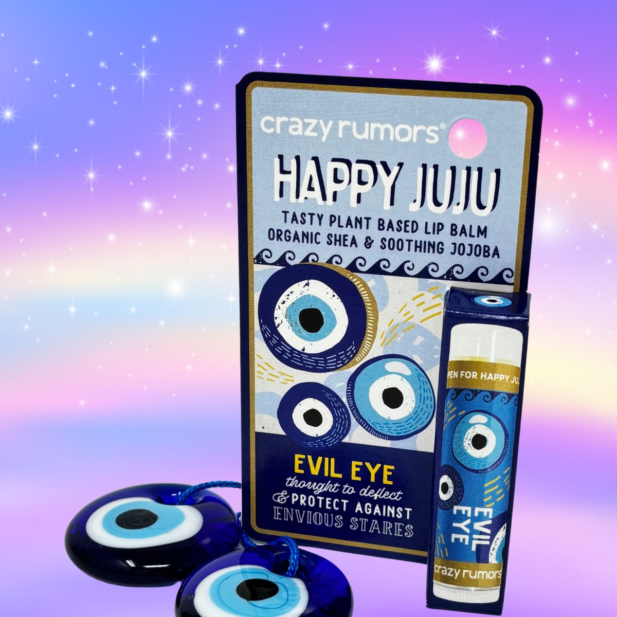 Evil Eye Lip Balm: Happy Juju – Crazy Rumors