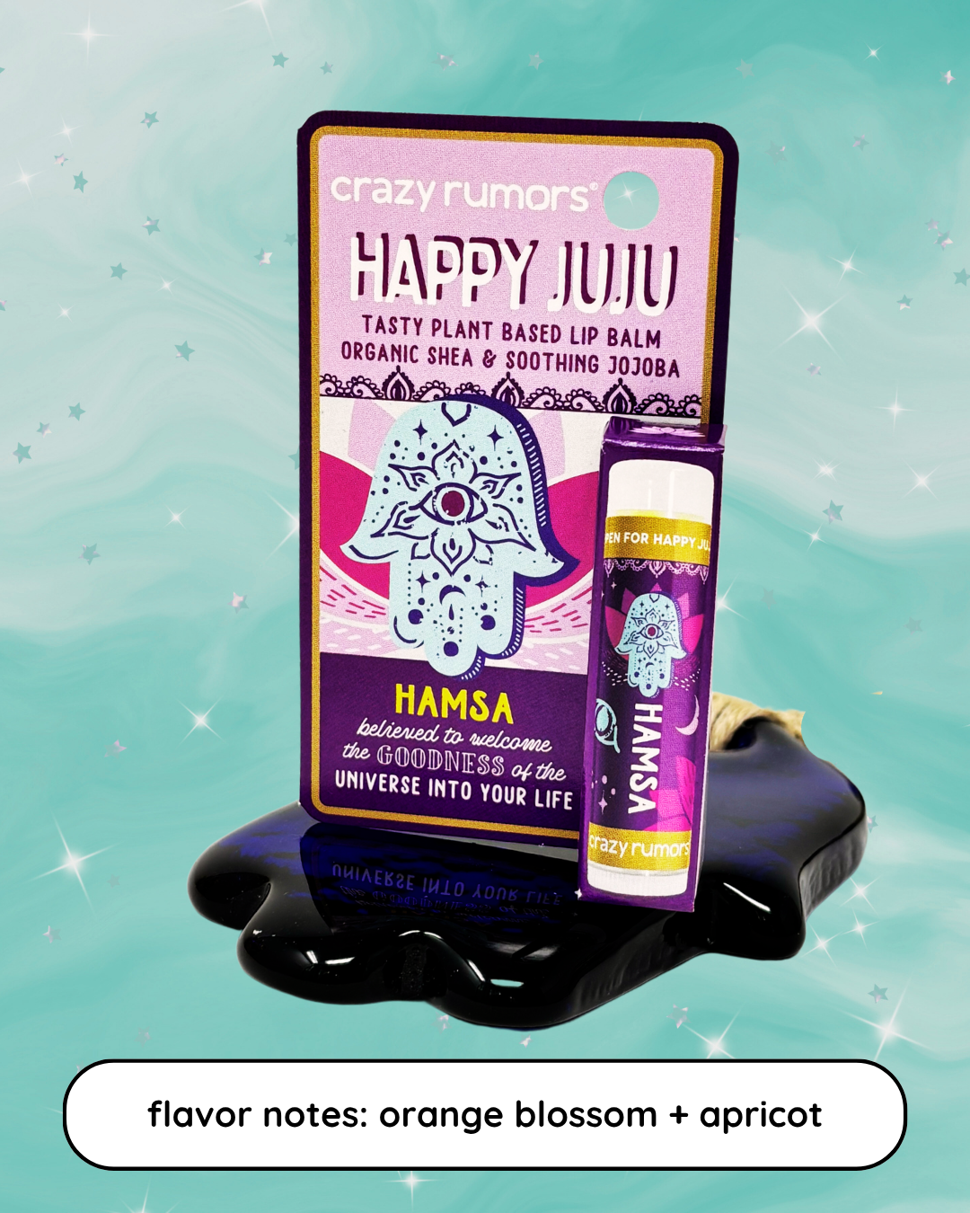 Hamsa Lip Balm: Happy Juju – Crazy Rumors