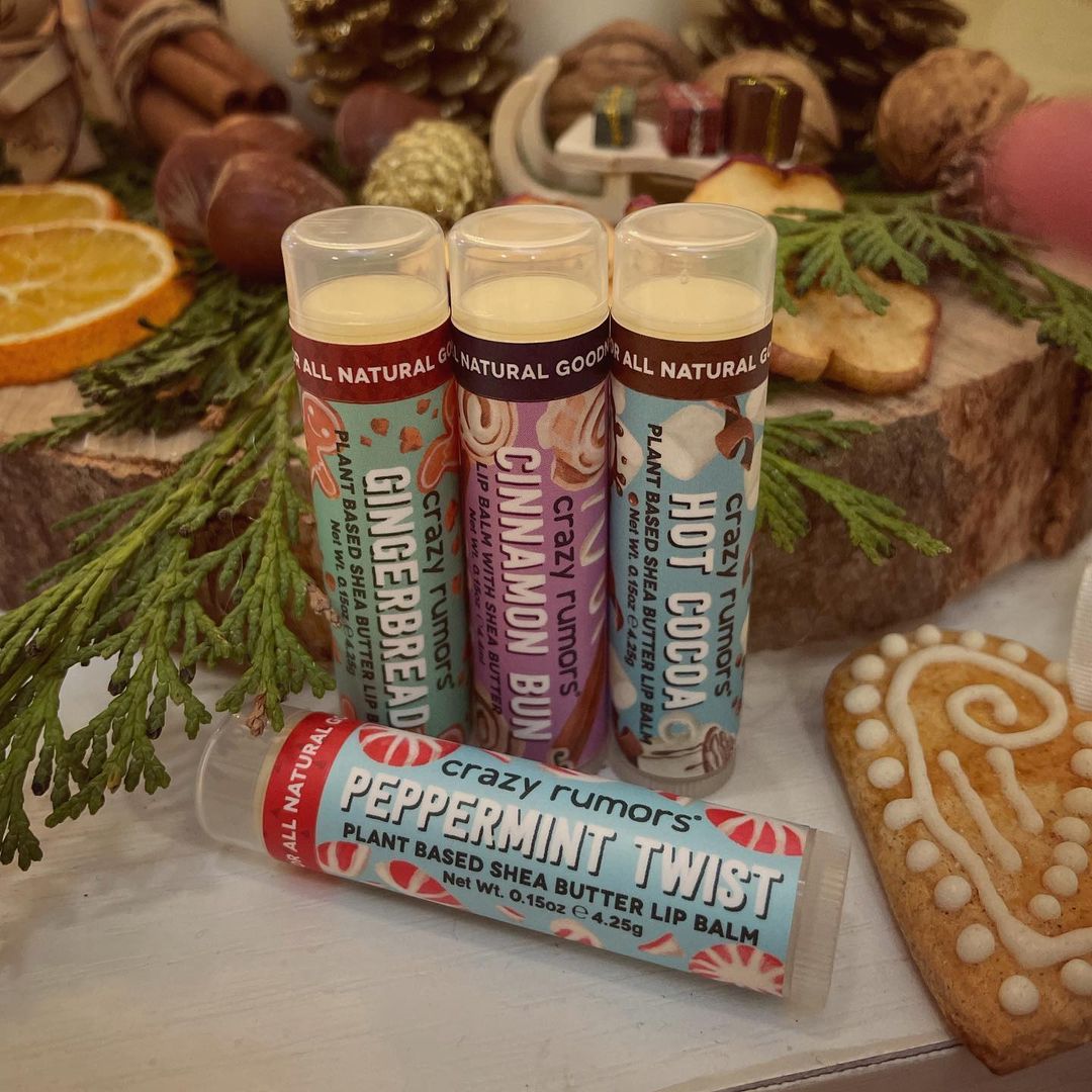 Festive Mix - 4 Pack Lip Balm Set – Crazy Rumors