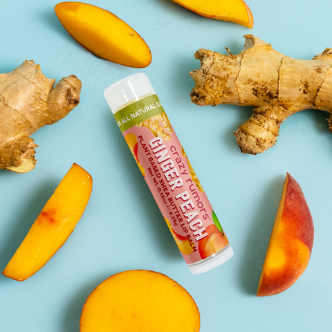 Ginger Peach Lip Balm – Crazy Rumors