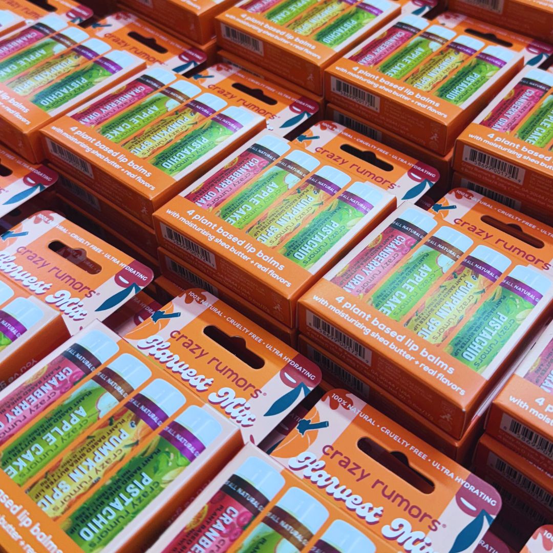 Harvest Mix - 4 Pack Lip Balm Set – Crazy Rumors