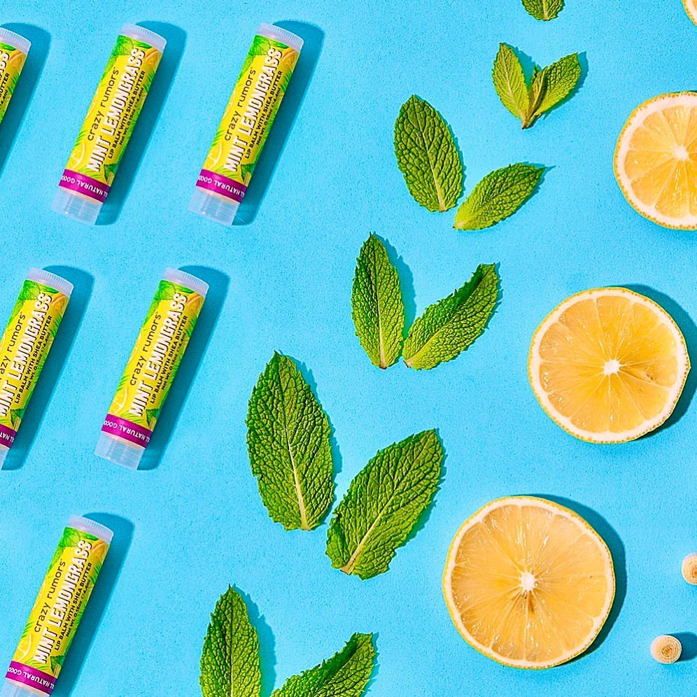 Mint Lemongrass Lip Balm – Crazy Rumors