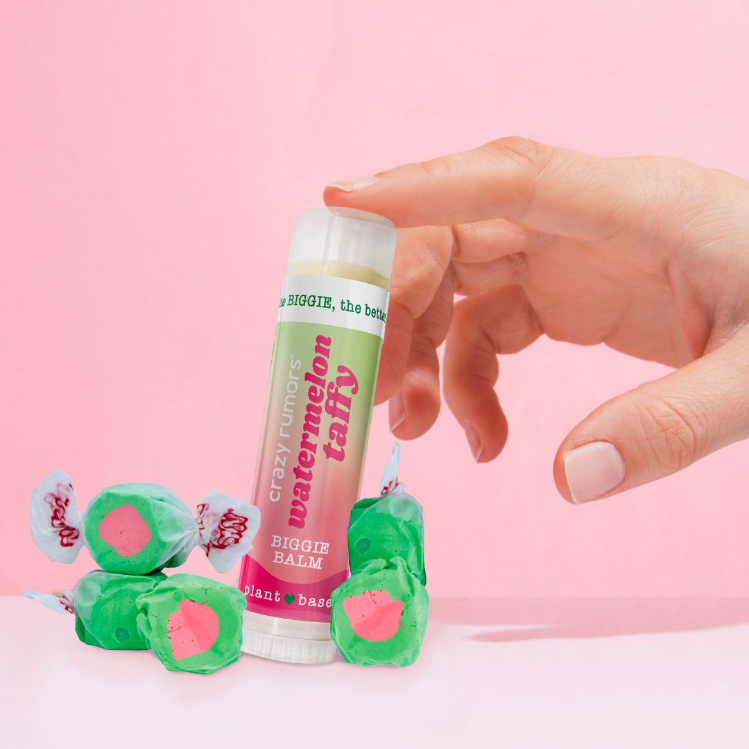 BIGGIE Watermelon Taffy Lip Balm – Crazy Rumors