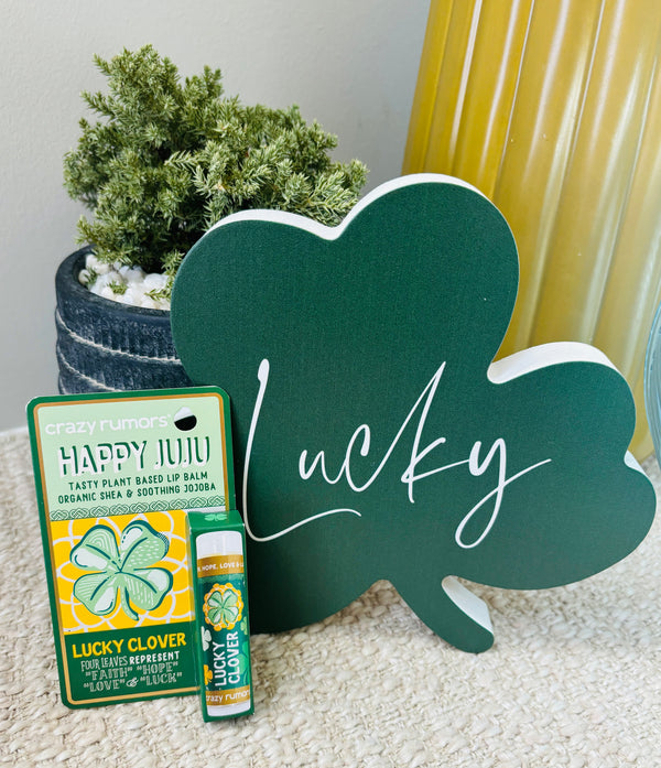 Lucky Clover Lip Balm: Happy Juju – Crazy Rumors