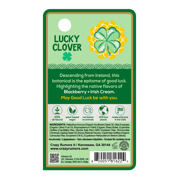 Happy Juju Lucky Clover Lip Balm