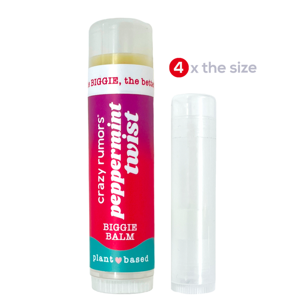 BIGGIE Peppermint Twist Lip Balm