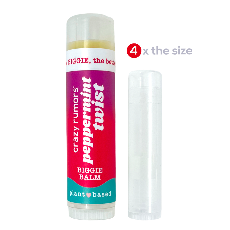 BIGGIE Peppermint Twist Lip Balm
