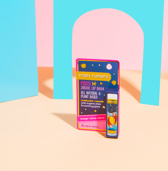 Pisces Zodiac Lip Balm – Crazy Rumors