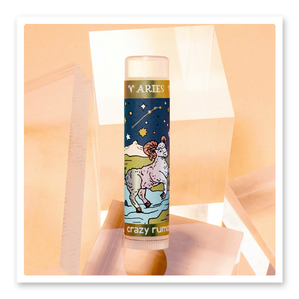 Aries Zodiac Lip Balm