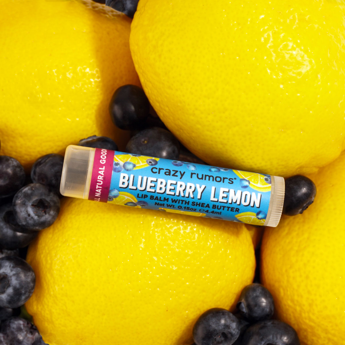 Crazy Rumors Blueberry Lemon Lip Balm Crazy Rumors Blueberry Lemon Lip Balm