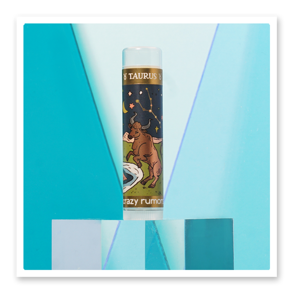 Taurus Zodiac Lip Balm